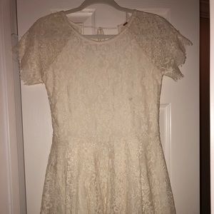 Free People shift lace dress